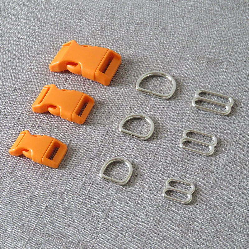 20Sets/Lot 15mm 20mm 25mm Plastic Buckle Metal D Ring Hardware Webbing Straps Belt Slider For Pet Dog Collar Harness Accessory
20Sets/Lot 15mm 20mm 25mm Plastic Buckle Metal D Ring Hardware Webbing Straps Belt Slider For Pet Dog Collar Harness Accessory