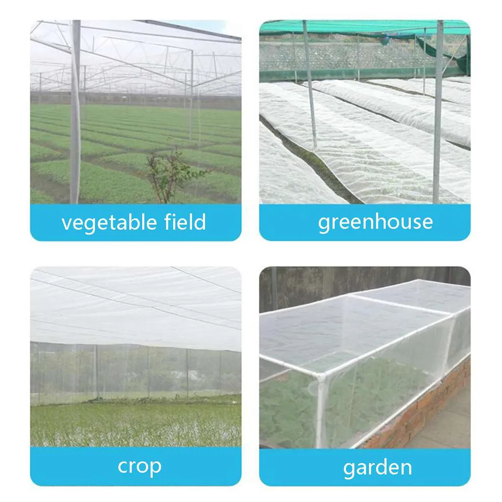 3x10m Pest Control Net Vegetable Fruit Plants Care Cover Greenhouse Protection Mosquito Aphids Pest Reject Netting #T2G
3x10m Pest Control Net Vegetable Fruit Plants Care Cover Greenhouse Protection Mosquito Aphids Pest Reject Netting #T2G