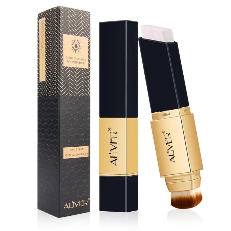 ALIVER Facial Concealer Stick Double-headed Temperature Changed Foundation Base Brightening Moisturizing Concealer Makeup TSLM1
ALIVER Facial Concealer Stick Double-headed Temperature Changed Foundation Base Brightening Moisturizing Concealer Makeup TSLM1