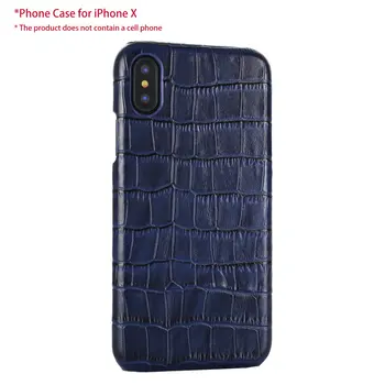 Upper Leather Cellphone Back Cover Unique Alligator Pattern Phone Case Anti-collision Phone Cover For iPhone For Samsung
Upper Leather Cellphone Back Cover Unique Alligator Pattern Phone Case Anti-collision Phone Cover For iPhone For Samsung