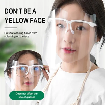 1PCS Full Face Shield For Adults Anti-droplets Anti-fog Dust-proof Protector Facial Transparente Protector Kitchen Accessories
1PCS Full Face Shield For Adults Anti-droplets Anti-fog Dust-proof Protector Facial Transparente Protector Kitchen Accessories
