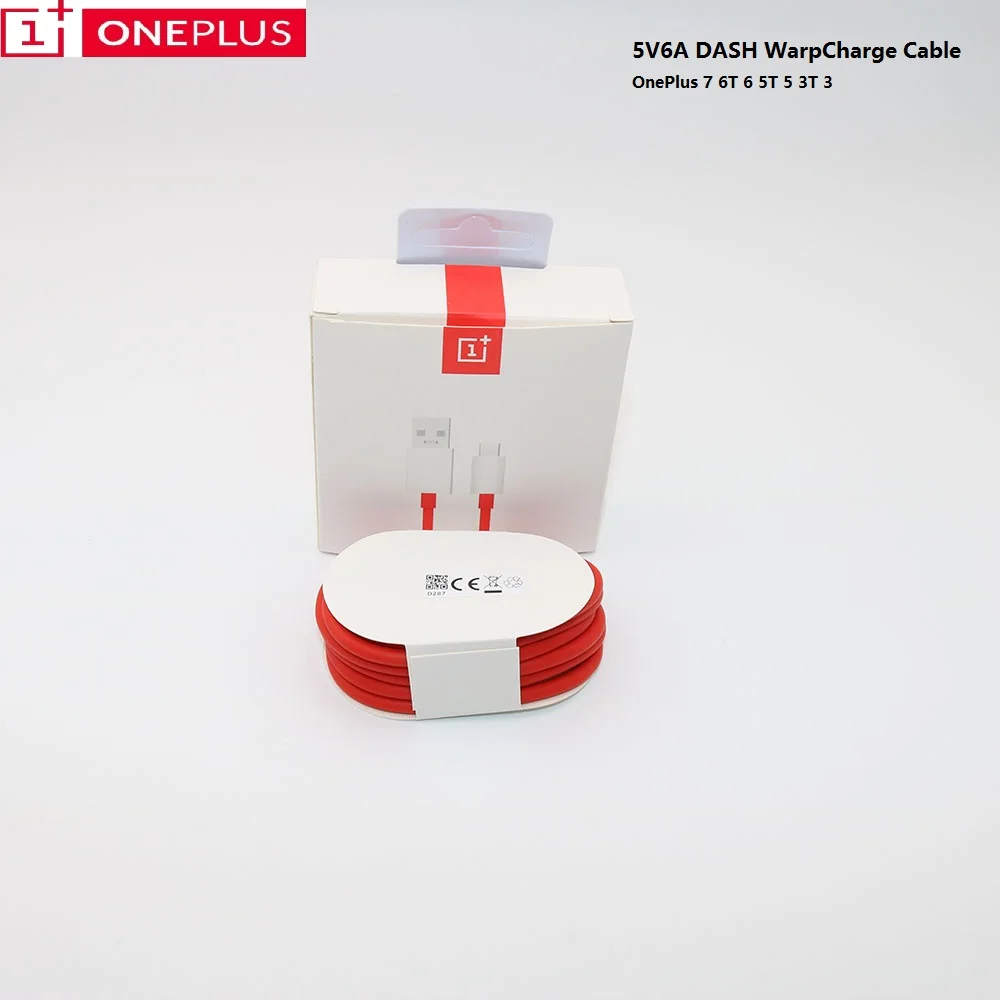 Оригинальный зарядный кабель Oneplus 7 для приборной панели Usb-кабель типа C Быстрый