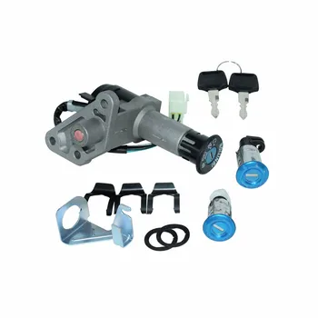 Ignition Switch Key Set For GY6 125cc 150cc Moped Scooter 4 Pin Plug Scooter Lock set
Ignition Switch Key Set For GY6 125cc 150cc Moped Scooter 4 Pin Plug Scooter Lock set