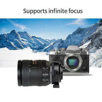 Viltrox NF-FX1 Camera Lens Adapter with Mount Adjustable Aperture Ring for Nikon G&D Lens to Fuji X-T2 X-T20 X-E3 X-A20 X-PRO2 E
Viltrox NF-FX1 Camera Lens Adapter with Mount Adjustable Aperture Ring for Nikon G&D Lens to Fuji X-T2 X-T20 X-E3 X-A20 X-PRO2 E