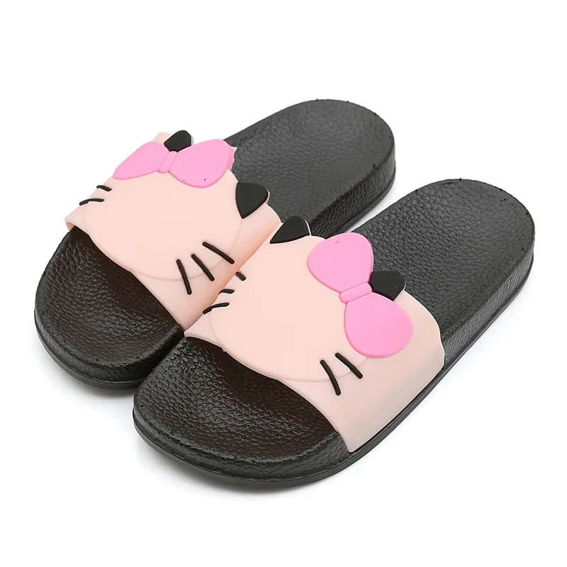 Kitty Cat Bowknot Children Beach Slippers Baby Girls Shoes Kids Anti-Slippery Outdoor Sandles Soft-Sole Home Footwear Bathroom
Kitty Cat Bowknot Children Beach Slippers Baby Girls Shoes Kids Anti-Slippery Outdoor Sandles Soft-Sole Home Footwear Bathroom