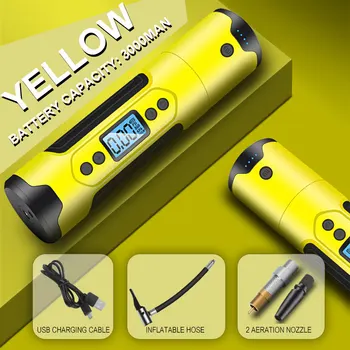 Hight Quality Portable Air Compressor Mini Inflator Handheld Air Pump 150PSI LCD Display LED Light L9 #2
Hight Quality Portable Air Compressor Mini Inflator Handheld Air Pump 150PSI LCD Display LED Light L9 #2