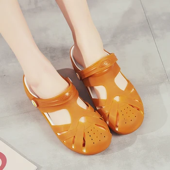 Summer Women Clogs Swimming Jelly Shoes Garden Sandals Slippers Slip On For Girl Beach Shoes Fashion Slides Outdoor
Summer Women Clogs Swimming Jelly Shoes Garden Sandals Slippers Slip On For Girl Beach Shoes Fashion Slides Outdoor