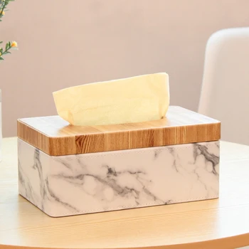 Rectangular Marble PU Facial Grain Tissue Box Cover Napkin Holder Paper Towel Dispenser Container for Home Office Decor
Rectangular Marble PU Facial Grain Tissue Box Cover Napkin Holder Paper Towel Dispenser Container for Home Office Decor