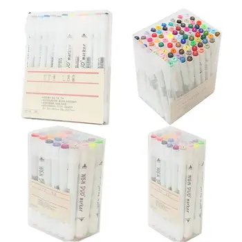 Double Headed Painting Pen Water-soluble Odorless Environmentally Friendly Marker Pen Set Student Design Hand-painted Drawing
Double Headed Painting Pen Water-soluble Odorless Environmentally Friendly Marker Pen Set Student Design Hand-painted Drawing