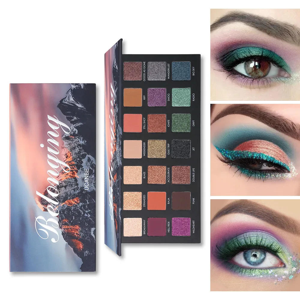 Eyeshadow Palette Shimmer 21 Colors Eyeshadow Palette Blending Matte Glitter and Shine Makeup Palette Cosmetics
Eyeshadow Palette Shimmer 21 Colors Eyeshadow Palette Blending Matte Glitter and Shine Makeup Palette Cosmetics