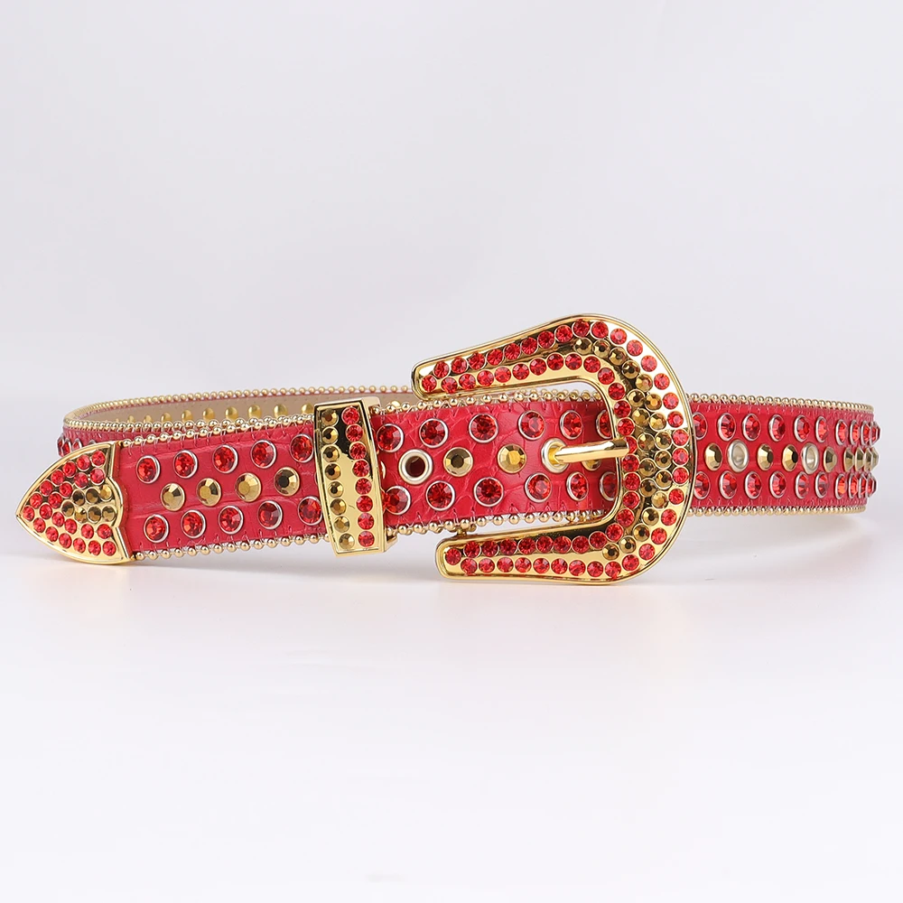 Cinturón occidental con diamantes de imitación para hombre y mujer, cinturón vaquero con hebilla extraíble, tachonado, correa de lujo, corsé de diamantes góticos, cinturón de cintura para Vaqueros Cinturón occidental con diamantes de imitación para hombre y mujer, cinturón vaquero con hebilla extraíble, tachonado, correa de lujo, corsé de diamantes góticos, cinturón de cintura para Vaqueros