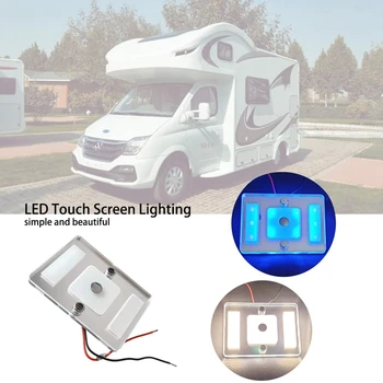 Ceiling Light 12V 24V Dimmable Led ContactUltra-Thin 6W Switch Indoor Light for Rv, Caravan, Camper and Boat Mini Section 
Ceiling Light 12V 24V Dimmable Led ContactUltra-Thin 6W Switch Indoor Light for Rv, Caravan, Camper and Boat Mini Section