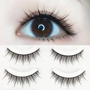 YOKPN 5 Pairs Japanese False Eyelashes Supernatural Pointed Tail False Eyelashes Thick Cross Nude Makeup Soft Realistic Lashes 
YOKPN 5 Pairs Japanese False Eyelashes Supernatural Pointed Tail False Eyelashes Thick Cross Nude Makeup Soft Realistic Lashes