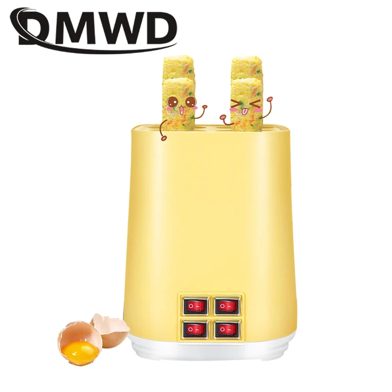 DMWD Electric DIY Automatic Rising Egg Roll Maker 4 holes non-stick Omelette roll maker Sausage Machine breakfast Cooking Tools
DMWD Electric DIY Automatic Rising Egg Roll Maker 4 holes non-stick Omelette roll maker Sausage Machine breakfast Cooking Tools
