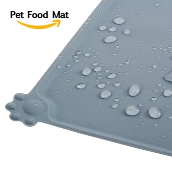 Waterproof Pet Mat Pad silicone PVC Dog Cat Food Mat Non-Slip Feeding Mat Pad Dish Bowl Food Feed Placement
Waterproof Pet Mat Pad silicone PVC Dog Cat Food Mat Non-Slip Feeding Mat Pad Dish Bowl Food Feed Placement