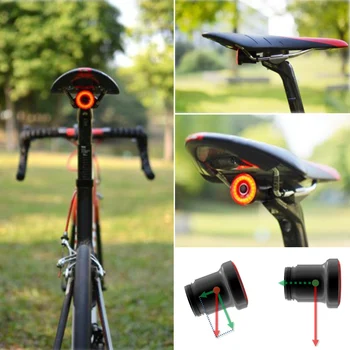 Lighting Modes Flashlight for Bicycle Auto Start/Stop Brake Sensing IPx6 Waterproof USB Charging LED Tail Taillight Bike Lights
Lighting Modes Flashlight for Bicycle Auto Start/Stop Brake Sensing IPx6 Waterproof USB Charging LED Tail Taillight Bike Lights