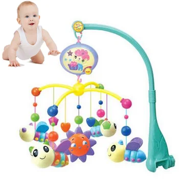 Cartoon Bees Style Baby Bed Crib Hanging Bell Toy 360-degree Rotatable Musical Box Music Mobile Hanging Rattle Bell Random Color
Cartoon Bees Style Baby Bed Crib Hanging Bell Toy 360-degree Rotatable Musical Box Music Mobile Hanging Rattle Bell Random Color