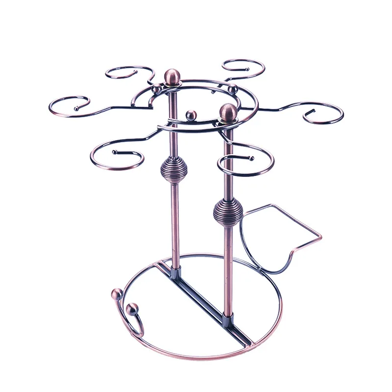 Multifunction Iron Wine Rack Inverted Decanter Holder Hanging Glass Stand Bar Drainer Shelf Drying Rack Bottle Glass Cup Display
Multifunction Iron Wine Rack Inverted Decanter Holder Hanging Glass Stand Bar Drainer Shelf Drying Rack Bottle Glass Cup Display