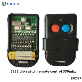 10PCS Malaysia Singapore 5326 330mhz 433mhz dip switch auto gate duplicate remote control with free shipping
10PCS Malaysia Singapore 5326 330mhz 433mhz dip switch auto gate duplicate remote control with free shipping