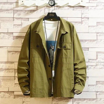 #0136 Green Blue Black Men Shirts Long Sleeve 2020 Spring Autumn Plus Size 5XL Casual Men's Cargo Shirts Loose With Pockets
#0136 Green Blue Black Men Shirts Long Sleeve 2020 Spring Autumn Plus Size 5XL Casual Men's Cargo Shirts Loose With Pockets