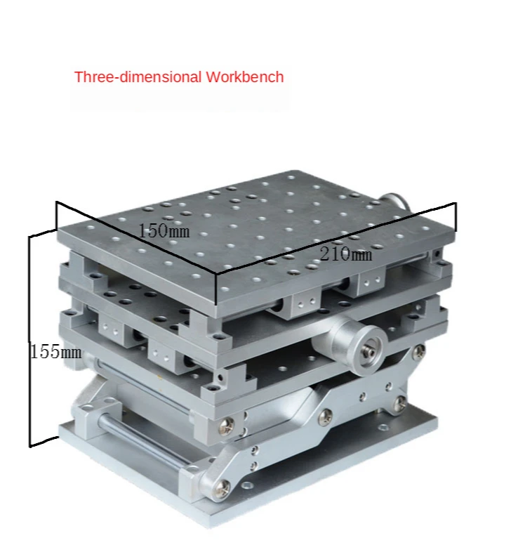 Portable 3D Workbench Laser Marking Engraving Machine 3 Axis Moving Table 210x150x150mm Optical Experiment XYZ AXIS Table
Portable 3D Workbench Laser Marking Engraving Machine 3 Axis Moving Table 210x150x150mm Optical Experiment XYZ AXIS Table
