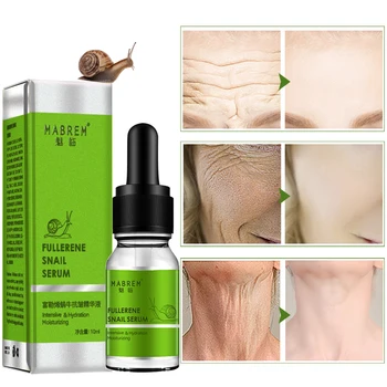 Fullerene Snail Anti-wrinkle Stock Solution Serum Intensive hydration Multi-effect and Rejuvenation Snail Secretion Filtrate 
Fullerene Snail Anti-wrinkle Stock Solution Serum Intensive hydration Multi-effect and Rejuvenation Snail Secretion Filtrate