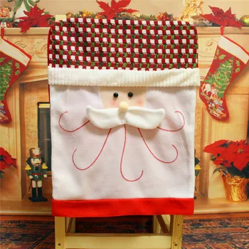 Christmas Santa Clause Snow Man Print Chair Back Cover Xmas Dinner Table Party Covering Decor Christmas Supplies
Christmas Santa Clause Snow Man Print Chair Back Cover Xmas Dinner Table Party Covering Decor Christmas Supplies