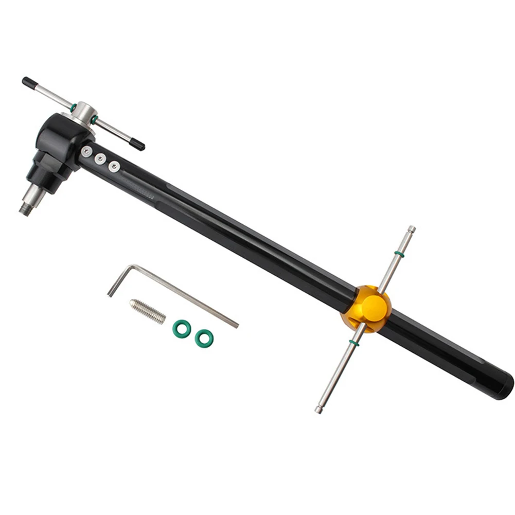 Tail Hook Alignment Gauge Bicycle Repairing Dropout 360 Degree Rotation Professional Road Bike Correction Derailleur Hanger
Tail Hook Alignment Gauge Bicycle Repairing Dropout 360 Degree Rotation Professional Road Bike Correction Derailleur Hanger