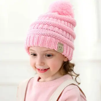 Fashion Newborn Kids Baby Boy Girl Pompom Hat Winter Warm Crochet Knit Bobble Beanie Cap Beanies Hat 2019 Hot 
Fashion Newborn Kids Baby Boy Girl Pompom Hat Winter Warm Crochet Knit Bobble Beanie Cap Beanies Hat 2019 Hot