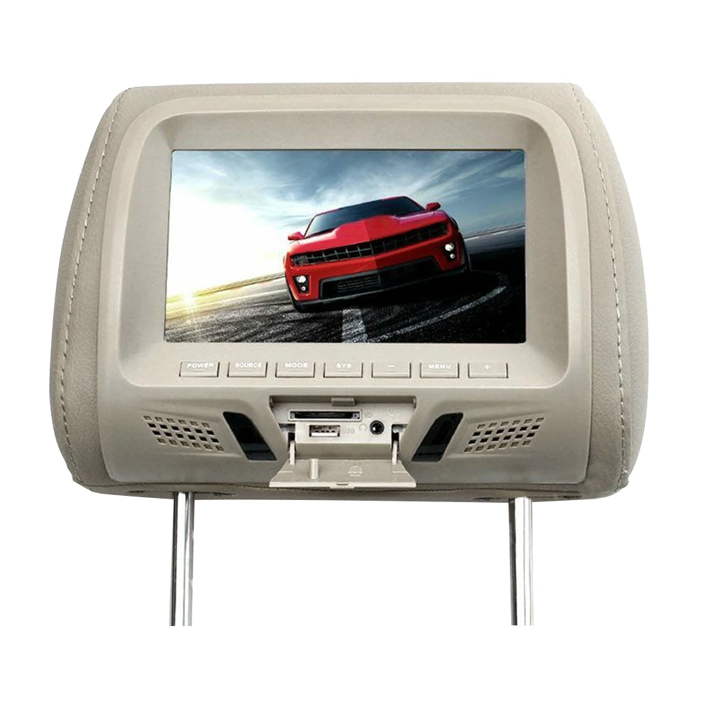 7 Inch LED Screen Video Car Camera USB Seat Back Headrest Monitor Digital Universal Player Built In Speaker Support Multi Media
7 Inch LED Screen Video Car Camera USB Seat Back Headrest Monitor Digital Universal Player Built In Speaker Support Multi Media