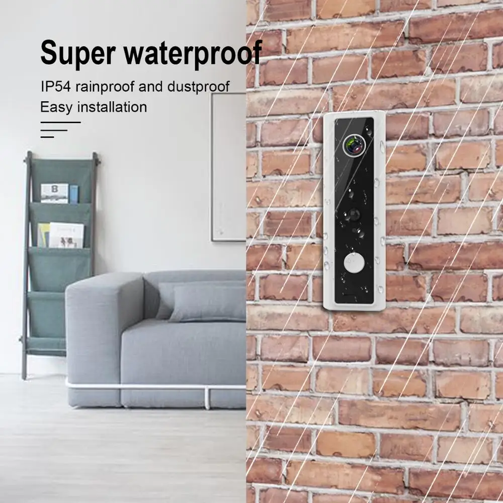 Remote monitoring visual speech dialogue doorbell high-definition infrared night vision the cat's eye camera home anti-theft doo
Remote monitoring visual speech dialogue doorbell high-definition infrared night vision the cat's eye camera home anti-theft doo