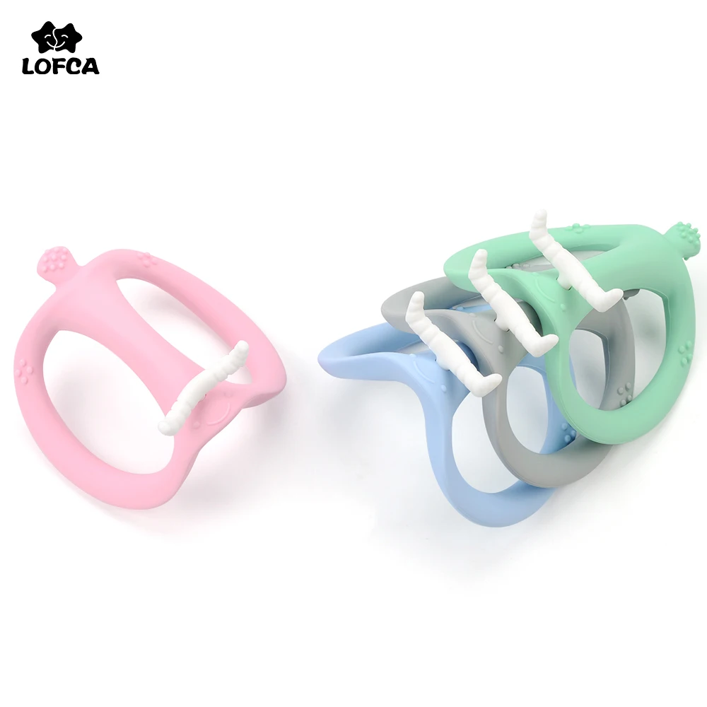 LOFCA Wag Bull Silicone Teethers Food Grade Teething Roly-poly Toys BPA Free Baby Shower Gifts Cartoon Animals Teether DIY
LOFCA Wag Bull Silicone Teethers Food Grade Teething Roly-poly Toys BPA Free Baby Shower Gifts Cartoon Animals Teether DIY