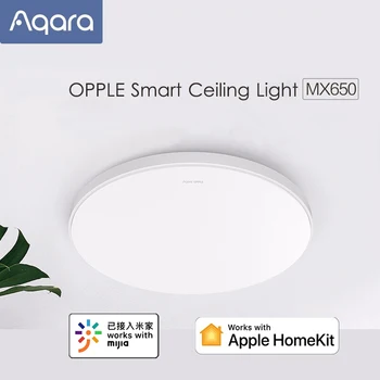AQara OPPLE MX650 Smart Ceiling Light 6500lm Voice Control 4 Lighting Mode Zigbee 3.0 Smart Linkage Support MIJIA Apple Homekit
AQara OPPLE MX650 Smart Ceiling Light 6500lm Voice Control 4 Lighting Mode Zigbee 3.0 Smart Linkage Support MIJIA Apple Homekit