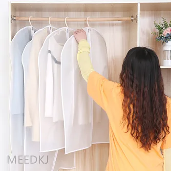 1pcs clothes dust bag household coat transparent waterproof clothes cover finishing storage clothes bag dust cover
1pcs clothes dust bag household coat transparent waterproof clothes cover finishing storage clothes bag dust cover