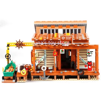 MOC Street View Building Blocks Are Compatible with Lepinlys Dock Old Fishery Model Assembled Brick Toys Kids Christmas Gifts
MOC Street View Building Blocks Are Compatible with Lepinlys Dock Old Fishery Model Assembled Brick Toys Kids Christmas Gifts