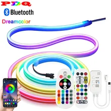 Dream Color Neon LED Strip Lights 3838 RGBIC Individually Addressable Flexible Waterproof LED Neon Light DC 12V Bluetooth Strips
Dream Color Neon LED Strip Lights 3838 RGBIC Individually Addressable Flexible Waterproof LED Neon Light DC 12V Bluetooth Strips