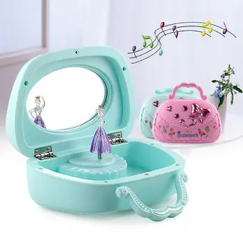 Kids Girls Music Box Handbag Shape Rotating Ballet Girl Mirror Music Box Musical Toy Children Gift Musical Toy
Kids Girls Music Box Handbag Shape Rotating Ballet Girl Mirror Music Box Musical Toy Children Gift Musical Toy