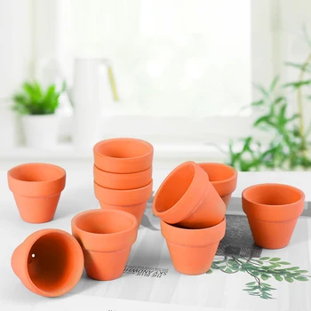 20Pcs Small Mini Clay Ceramic Pottery Planter Cactus Flower Pots Succulent Nursery Pots Great for Plants Crafts
20Pcs Small Mini Clay Ceramic Pottery Planter Cactus Flower Pots Succulent Nursery Pots Great for Plants Crafts