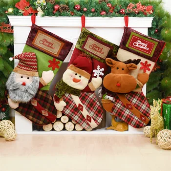 Big Size 73cm Christmas Stocking Santa Sacks Christmas Gift Bags Large Xmas Bags Xmas Tree Pendant Decoration New Year Gift
Big Size 73cm Christmas Stocking Santa Sacks Christmas Gift Bags Large Xmas Bags Xmas Tree Pendant Decoration New Year Gift