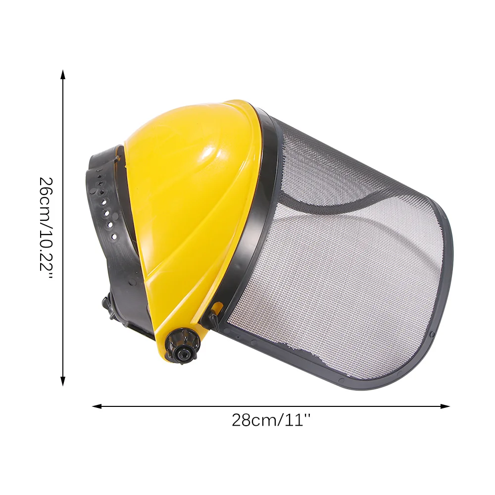 Garden Grass Trimmer Safety Helmet Hat With Full Face Mesh Visor For Logging Brush Cutter Forestry Protect High Quality 
Garden Grass Trimmer Safety Helmet Hat With Full Face Mesh Visor For Logging Brush Cutter Forestry Protect High Quality