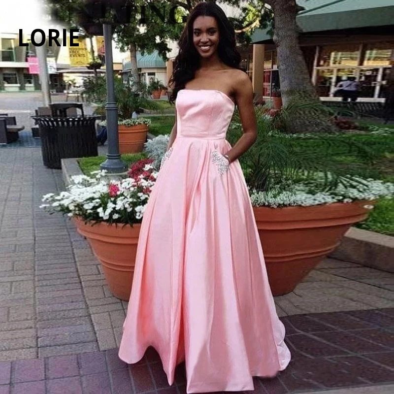 LORIE Satin Beaded Pockets Prom Dress Long Plus size Princess Dress Backless Evening Party Dresses Robe De Soiree
LORIE Satin Beaded Pockets Prom Dress Long Plus size Princess Dress Backless Evening Party Dresses Robe De Soiree