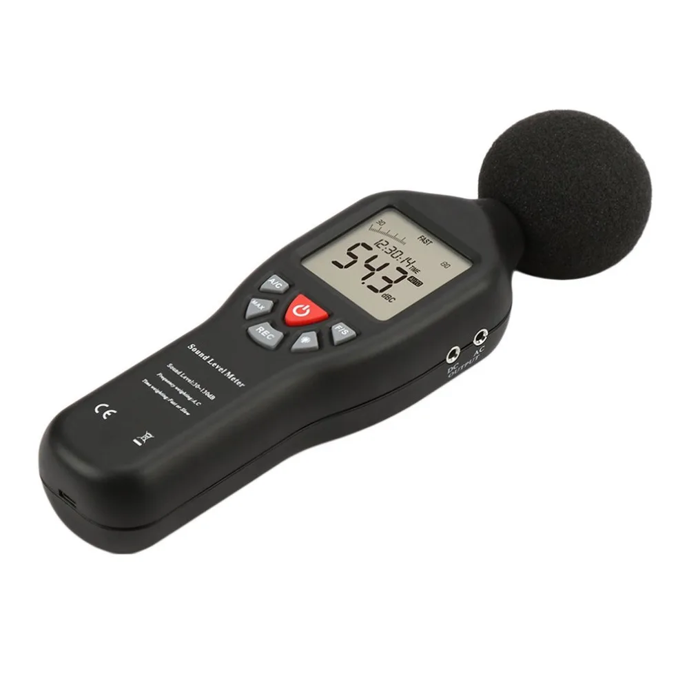 TL-200 USB High Precision Decibel Sensor Digital Sound Level Decibel Meter 30-130dB With Backlight 32000 Data Noise Measurement
TL-200 USB High Precision Decibel Sensor Digital Sound Level Decibel Meter 30-130dB With Backlight 32000 Data Noise Measurement