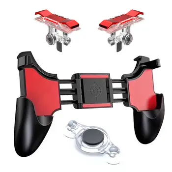 Mobile Phone Gamepad For PUBG Mobile Trigger Fire Button L1R1 Shooter Controller Joystick Aim Key For Shooting Game
Mobile Phone Gamepad For PUBG Mobile Trigger Fire Button L1R1 Shooter Controller Joystick Aim Key For Shooting Game