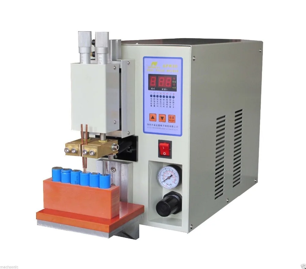Super Microcomputer Dual Pulse Pneumatic Battery Spot Welder for Battery pack ATT
Super Microcomputer Dual Pulse Pneumatic Battery Spot Welder for Battery pack ATT