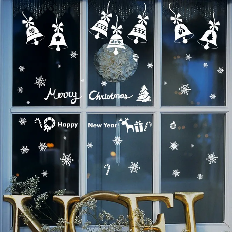 Merry Christmas Window Glass Stickers Wall Sticker Removable Shopwindow Sticker New Year Christmas Decorations For Home
Merry Christmas Window Glass Stickers Wall Sticker Removable Shopwindow Sticker New Year Christmas Decorations For Home