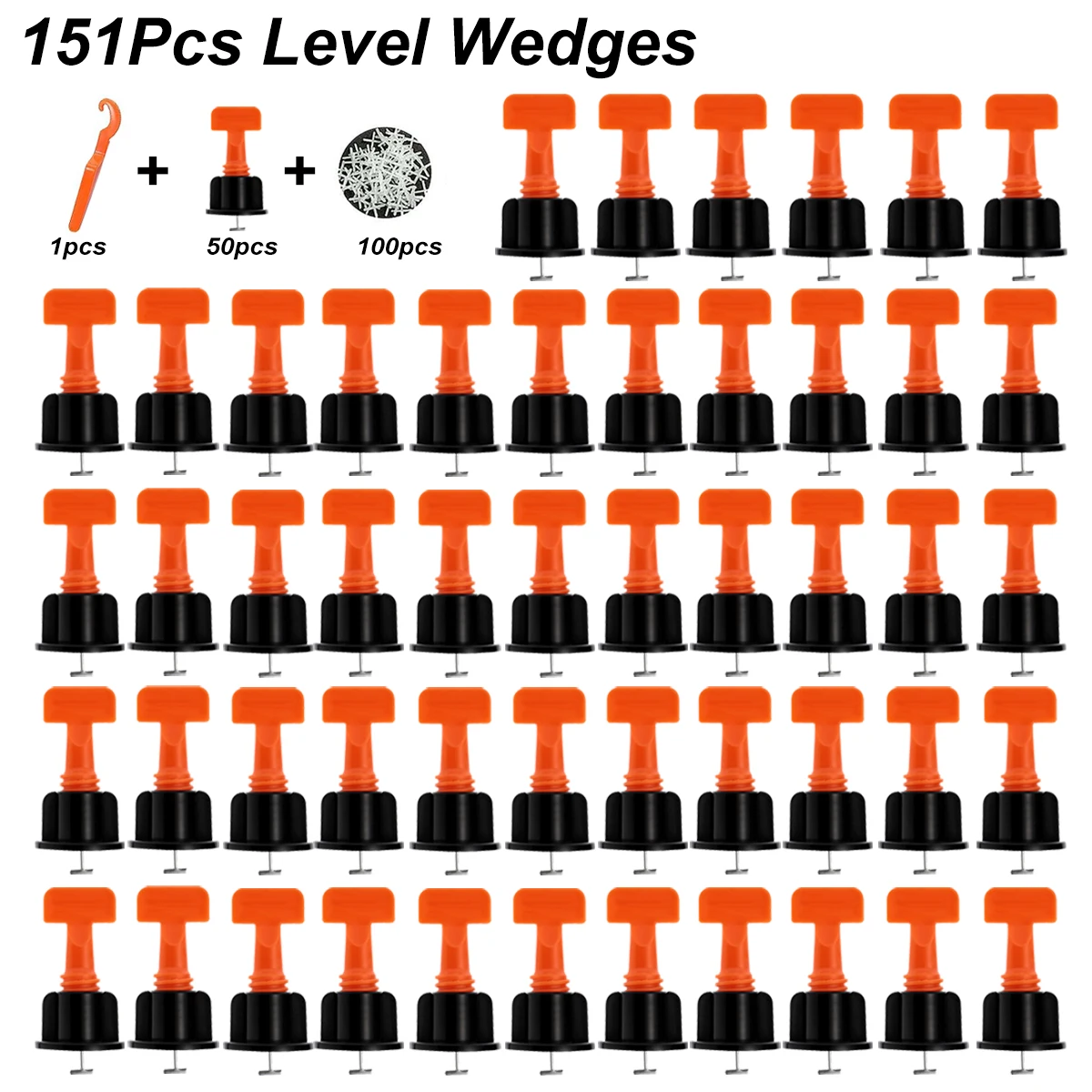 151Pcs Level Wedges Tile Spacers For Flooring Wall Tile Spacer Carrelage Tile Leveling System Leveler Locator Spacers Plier
151Pcs Level Wedges Tile Spacers For Flooring Wall Tile Spacer Carrelage Tile Leveling System Leveler Locator Spacers Plier