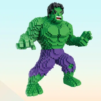 2252pcs 8608 Marvel Super Hero Hulk Block 3D Model DIY Diamond Mini Building Small Blocks Bricks Toy For Children
2252pcs 8608 Marvel Super Hero Hulk Block 3D Model DIY Diamond Mini Building Small Blocks Bricks Toy For Children