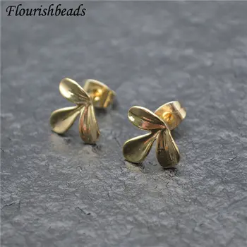 New Ins Girl Style Gold Color Anti-fade Leaf Shape Metal Ear Stud Brass Cute Jewelry Findings Earrings DIY Materials 30pcs
New Ins Girl Style Gold Color Anti-fade Leaf Shape Metal Ear Stud Brass Cute Jewelry Findings Earrings DIY Materials 30pcs