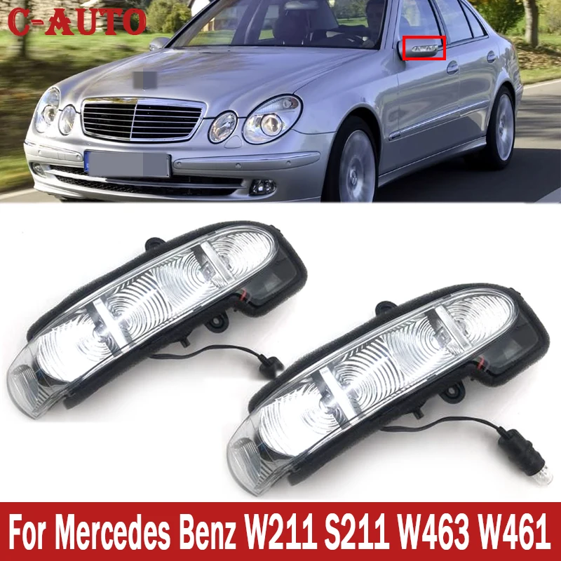 C-Auto Car Rear view side mirror LED Turn Signal Indicator Light For Mercedes Benz W211 S211 W463 W461 C/E Class Car-styling
C-Auto Car Rear view side mirror LED Turn Signal Indicator Light For Mercedes Benz W211 S211 W463 W461 C/E Class Car-styling