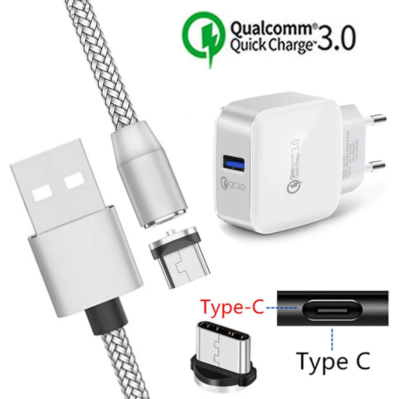 Type C Magnet Charge Cable For Samsung S8 S9 S10 A40 A70 Note 10 ZTE Axon 7 Nubia Z17 Mini Magnetic USB Wire QC 3.0 Fast Charger
Type C Magnet Charge Cable For Samsung S8 S9 S10 A40 A70 Note 10 ZTE Axon 7 Nubia Z17 Mini Magnetic USB Wire QC 3.0 Fast Charger
